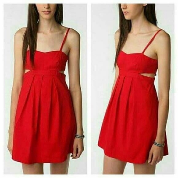 Sparkle & Fade Dresses & Skirts - NWOT UO Sparkle & Fade Red Dress Size XS